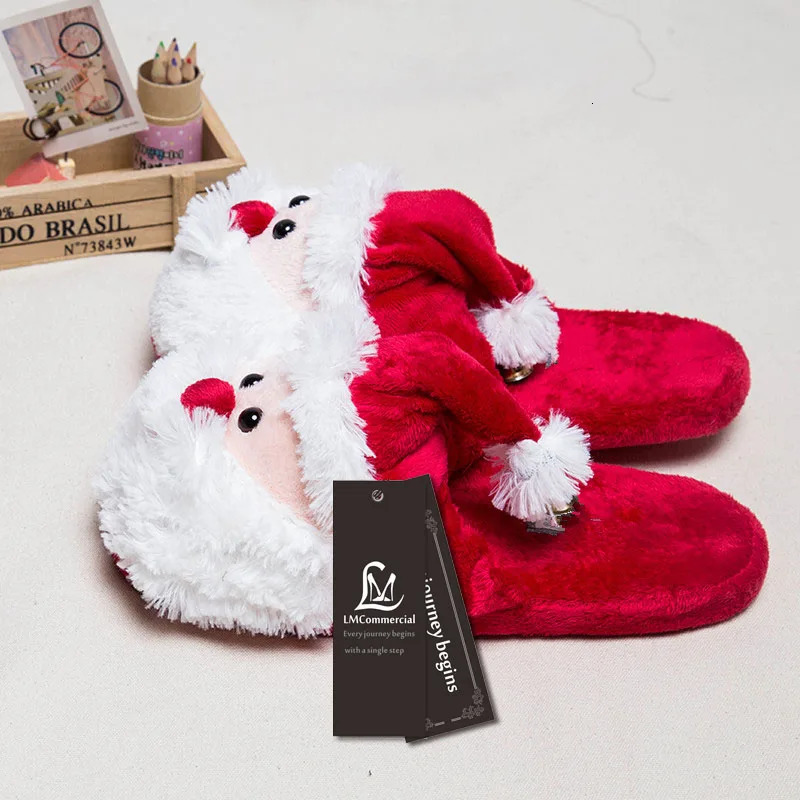 Home Slippers Winter Christmas Custom home shoes Fur Slippers Unisex Cute Funny Shoes Lovers Slippers Women Men Indoor Gift 241010