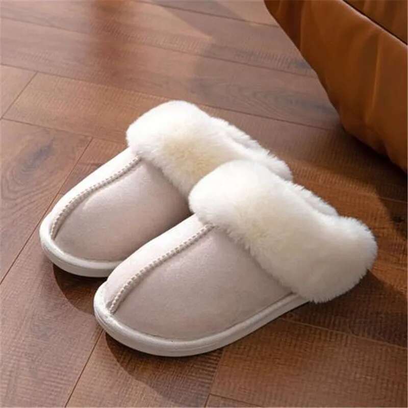2025 new Women Indoor New Slippers Warm Plush Home Slipper Anti Slip Autumn Winter Shoes House or Soft Slient Slides