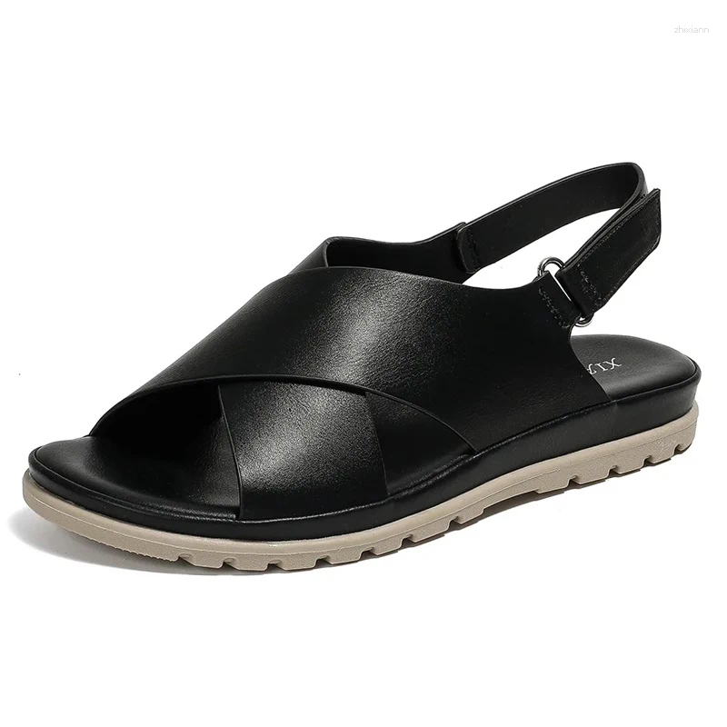Sandals Women New Summer Shoes Open Toe Woman Breathable For Low Heels Fashion Lightweight Plus Size