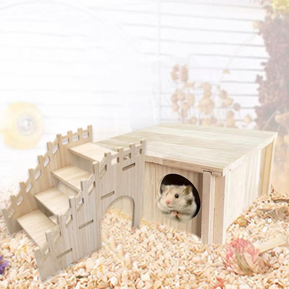 Stable Hamster Toy Waterproof Sports Training Pet Accessory Guinea Pig Hamster Ladder Climbing Toy