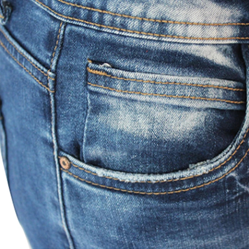 Women Jeans Blue Slim Ripped for Skinny Distressed Washed Stretch Denim Mom High Waist Pants Femme Bleached 241007