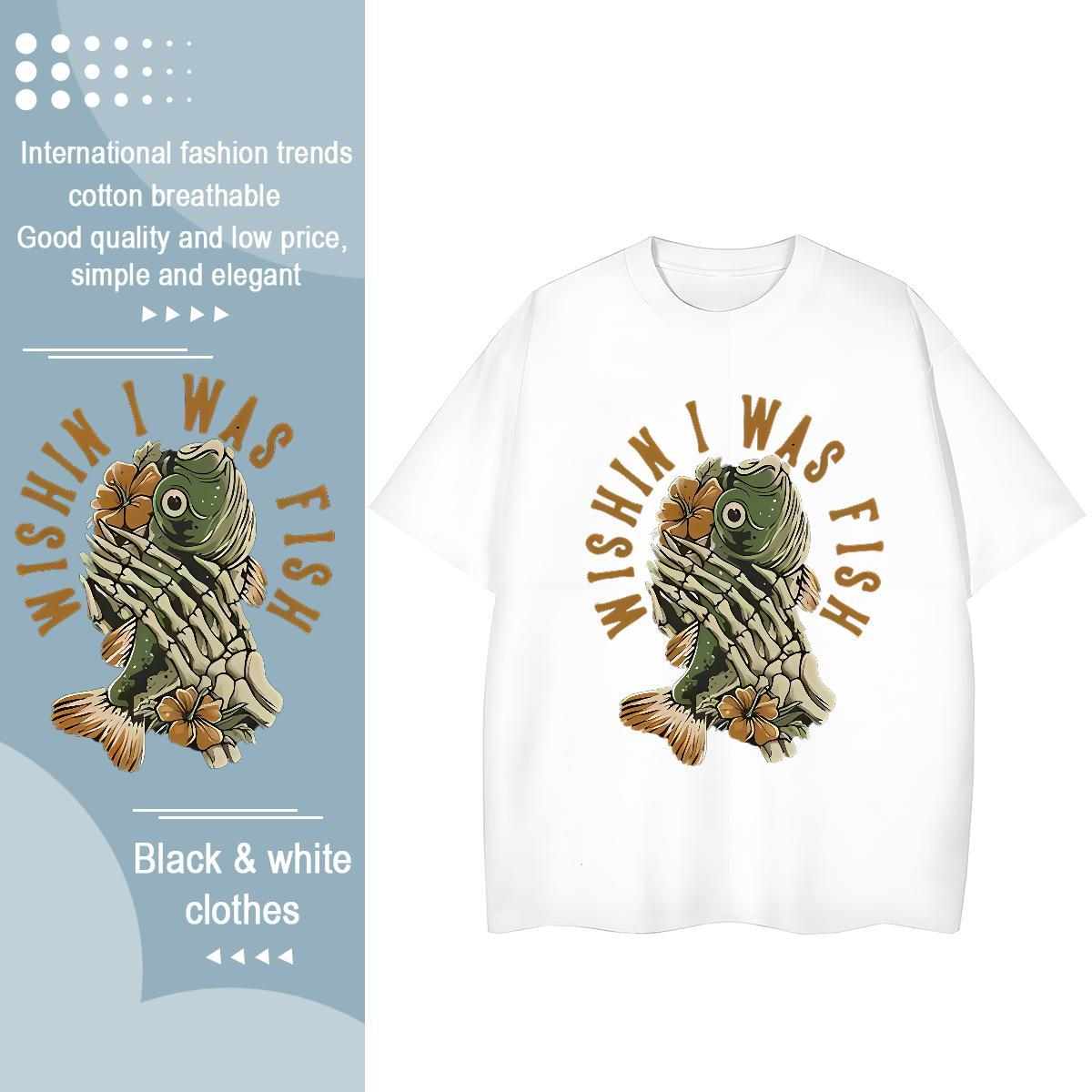 Stylist Woman T Shirts 230g Pure Cotton Breathable Crew Neck Daily Outfit halloween Lady T shirt Female Plus Size Custom Tops Tees