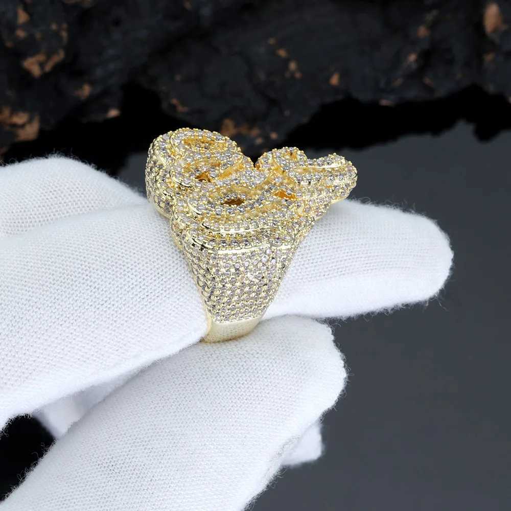 GRA Pass Diamond Tester 925 Sterling Silver Hip Hop Jewelry New Style VVS Diamond Moissanite Men Ring Allah