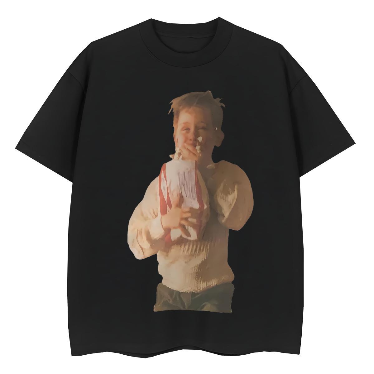 Stylist Women T Shirts 100% Cotton 230g Breathable Short Sleeve Hip Hop portrait Couples T Shirts Nice Anime Oversized Polos