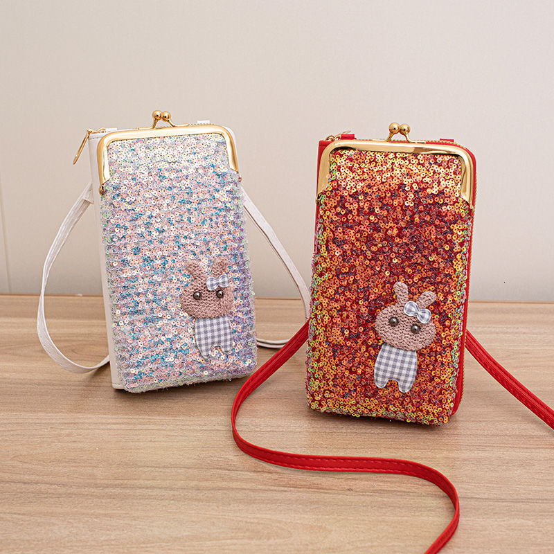 trend wallet New Designer Wallet Korean Edition Women s Long Wallet Clip Bag in Machine Swap Card Stand Single Shoulder Crossbody Bag