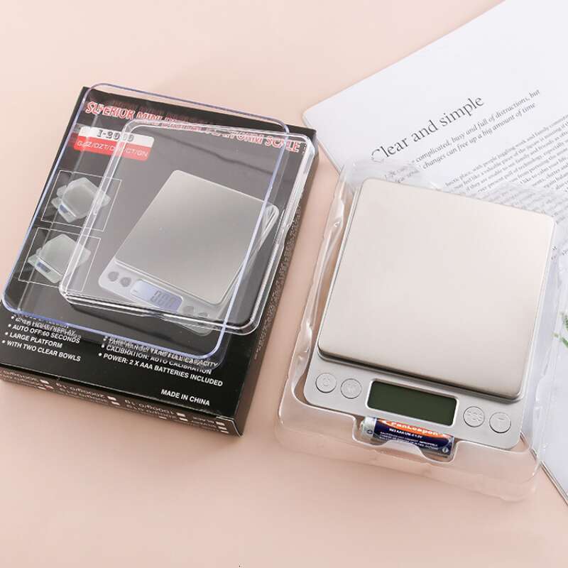 500/0.01G 3000G/0.1G LCD Portable Mini Electronic Digital Scales Pocket Case Postal Kitchen Jewelry Weight Balance Scale