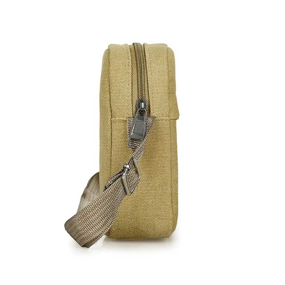 Convenient shopping bag single shoulder mobile backpack canvas backpack mens bag M241014