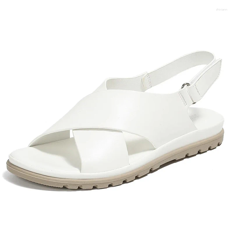 Sandals Women New Summer Shoes Open Toe Woman Breathable For Low Heels Fashion Lightweight Plus Size