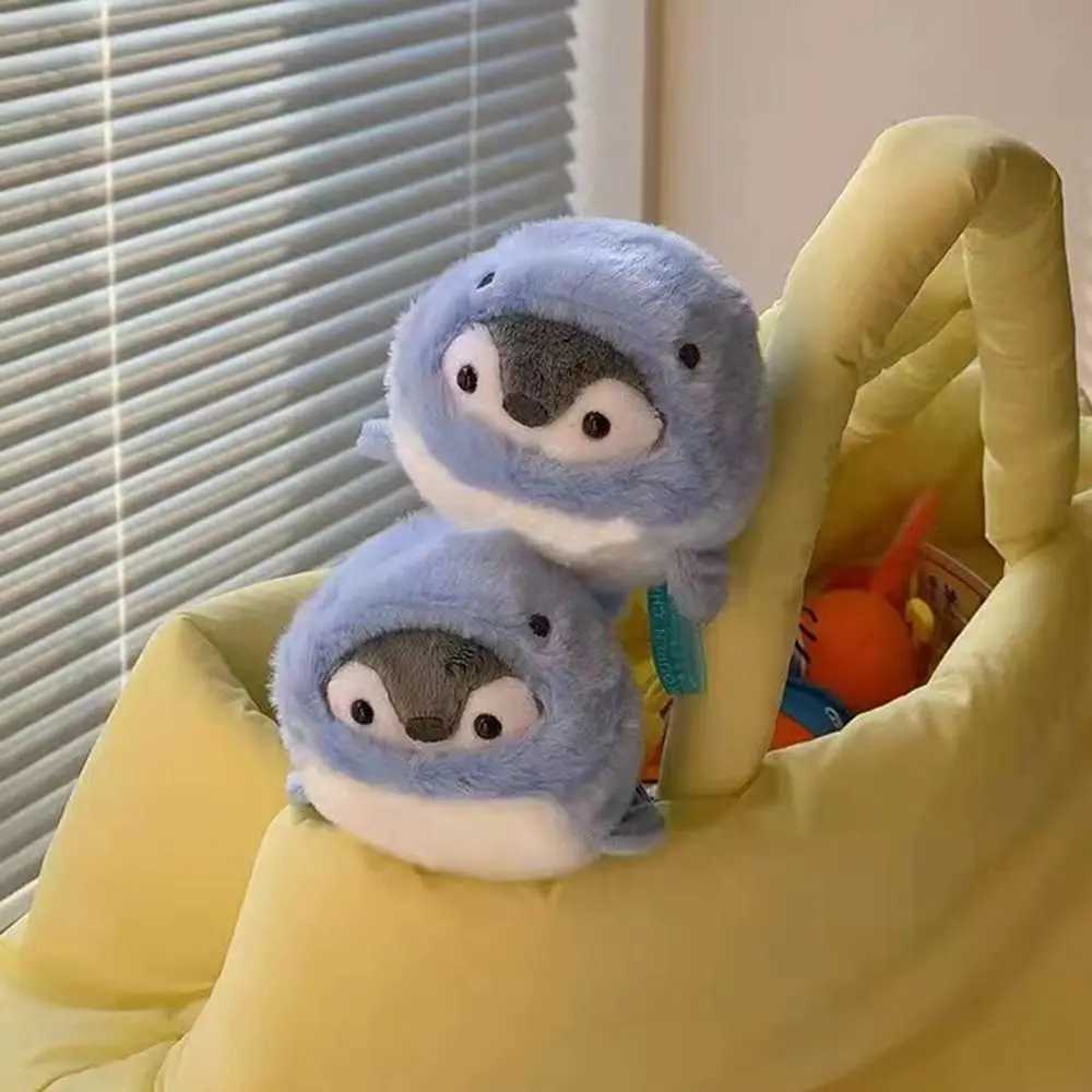 Interesting plush positive energy penguin pendant cartoon pendant decoration penguin doll keychain car keychain accessories Y241014