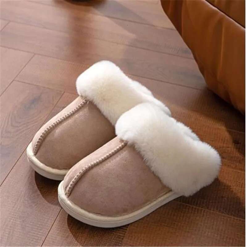 2025 new Women Indoor New Slippers Warm Plush Home Slipper Anti Slip Autumn Winter Shoes House or Soft Slient Slides