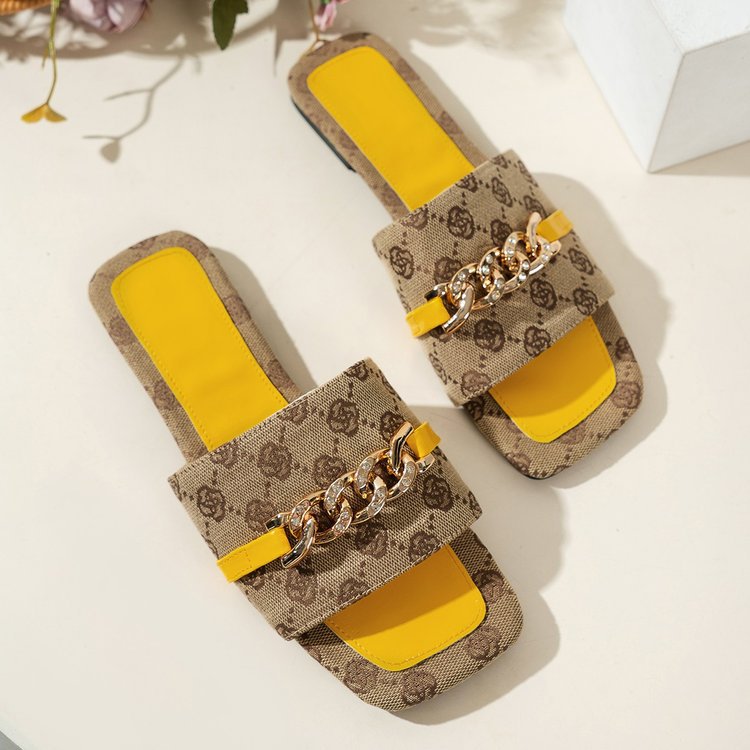Fashion Women Slippers Home Hotel Bathroom Slippers Non-Slip Sandals Outdoor Beach Shoes