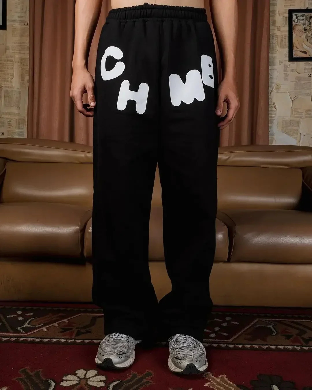 Y2K sports style pure cotton casual letter directly printed Harajuku mens retro classic outdoor casual letter 240930