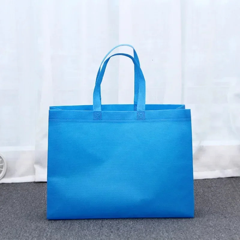 Women Foldable Shopping Bag Reusable Eco Large Handbag Fabric Nonwoven Shoulder Bags Tote Grocery Pouch 241011