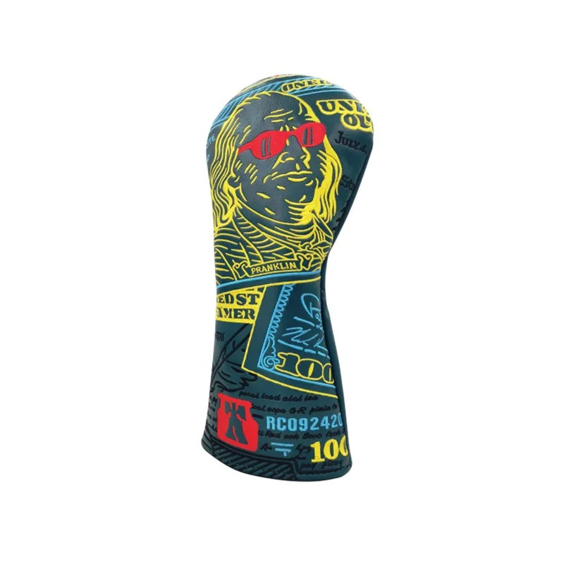 USD Golf Club #1 #3 #5 Wood Headcovers Driver Fairway Woods Cover PU Leather High Quality Putter Head Covers 241010