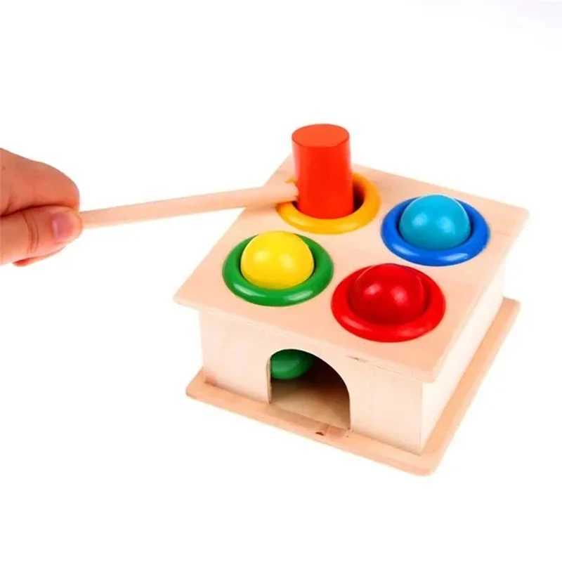 Intelligence toys Montessori wooden toys for 3 years boys and girls baby development games childrens education and learning toys for 12 years H241011