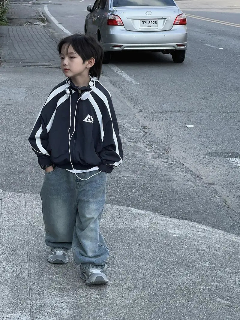 Autumn Spring Baseball Jacket Coat Kids Fashion Clothes for Teens Boys Zipper Children Outwear Coat 2-12 Yrs Baby Boy Clothes 241011