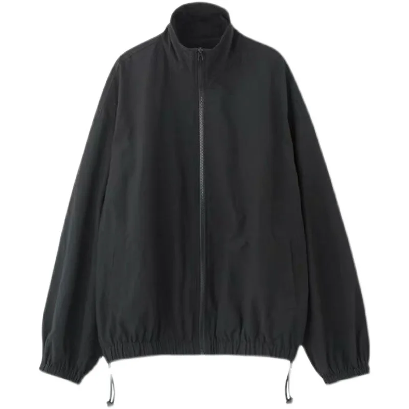 Oversize Jackets Women 2024 BF Style Chic Harajuku Solid Korean Zipper Streetwear Autumn Outerwear Windbreaker Jacket Coats