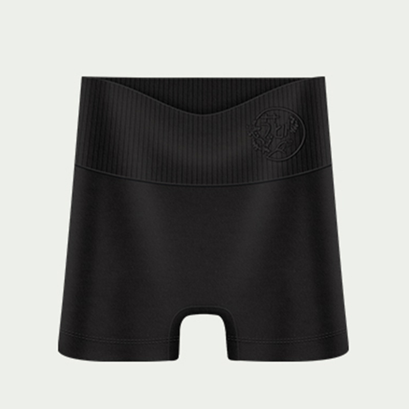 2025 New Designer High Waist Threaded Pure Cotton Women s Safety fashion Pants Solid Color Anti Glare Four Corner Flat Underwear