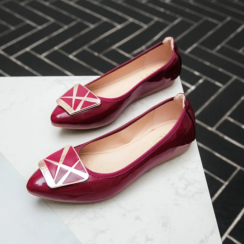 Plus Size 35-41 Women Shoes Spring Summer Flat Shoes Woman Comfortable Travel Work Shoes Ladies Fashion Loafers Fold Women Flats 241014