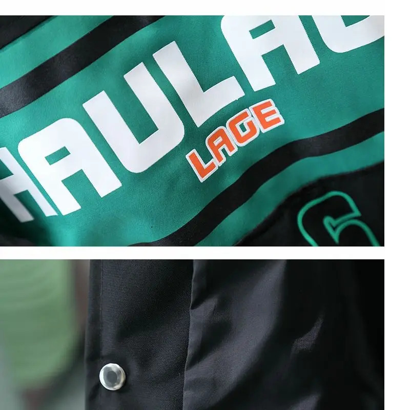 Kids Boys Racing Jackets Spring Autumn Baby Motorcycle Suit Fashionable Jacket for Childrens Casual Baseball Outwear Coat 241011