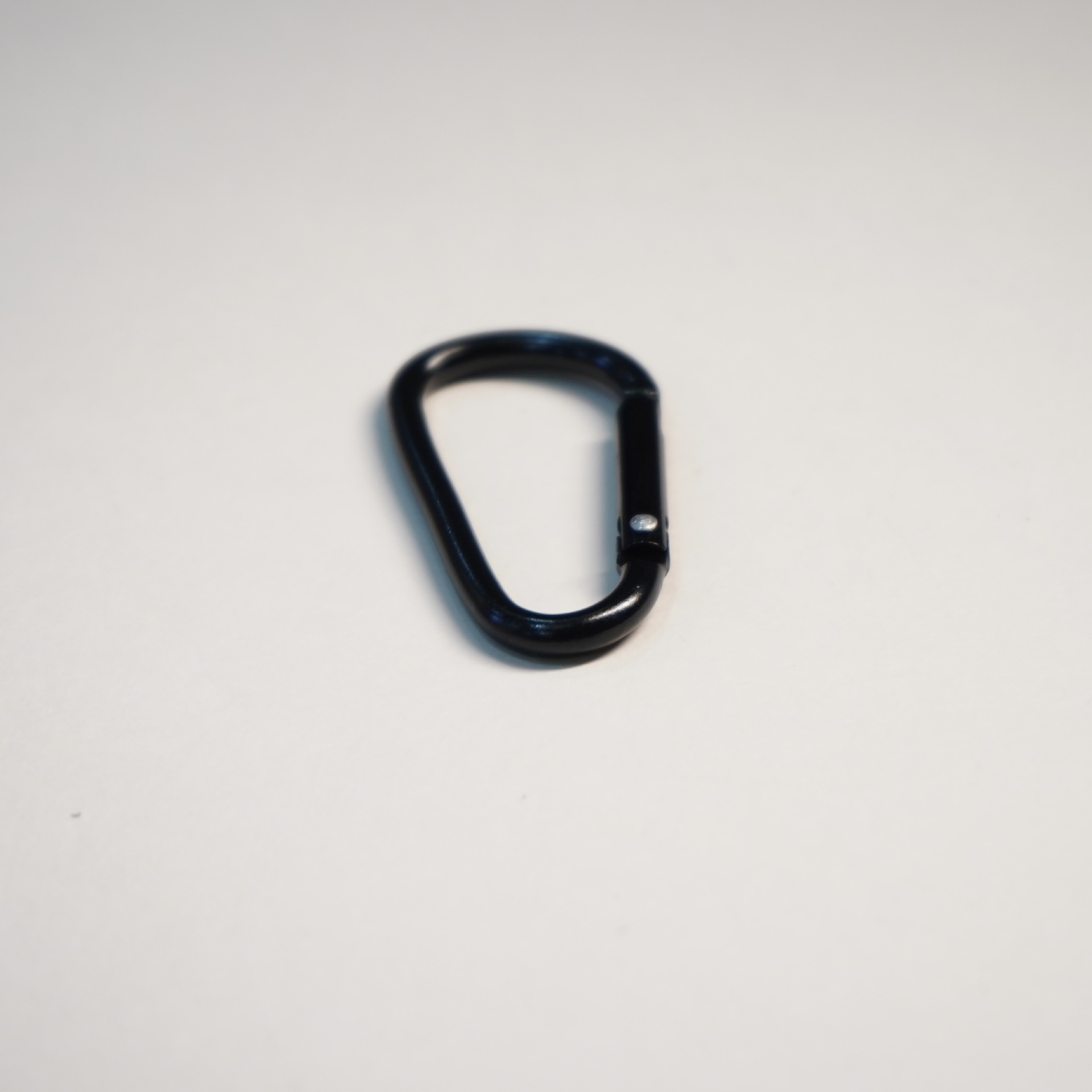 Large Black D-Type Carabiner for Outdoor Adventures - Bulk Available