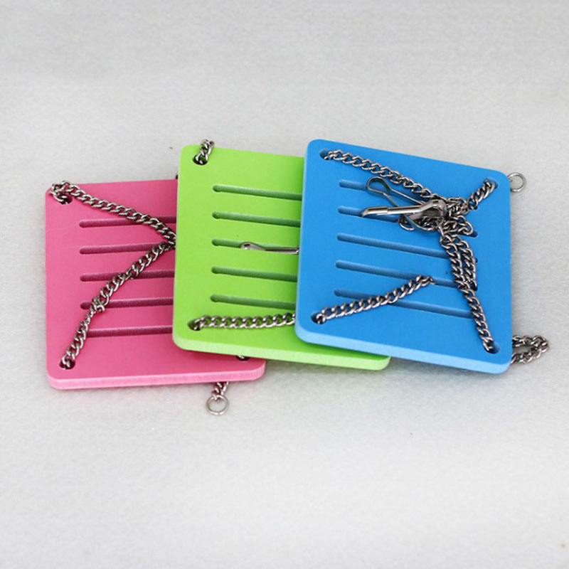 1Pcs Swing Toy Pet Hamster Toys Hanging Gadget Wooden Cage Accessories Supplies Amuse Mouse Natural Wood Toy for Small Pets