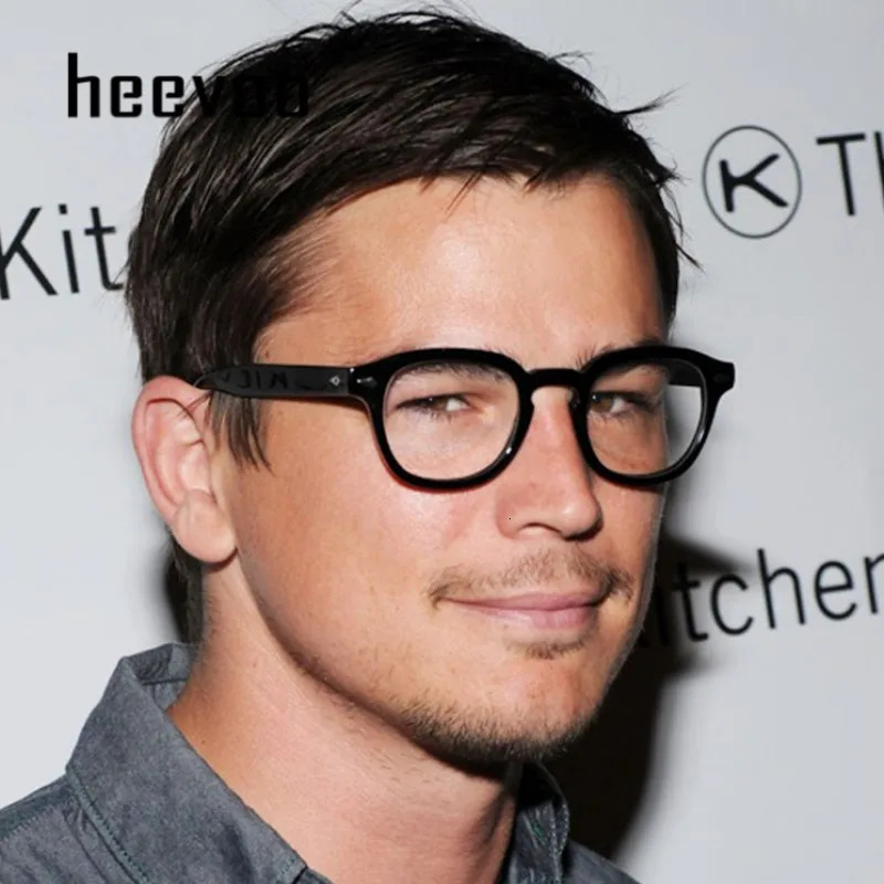 Johnny Depp Eyeglasses Men Spectacle Frame Lemtosh Style Glasses Transparent Lens Computer Male Round Vintage 241014
