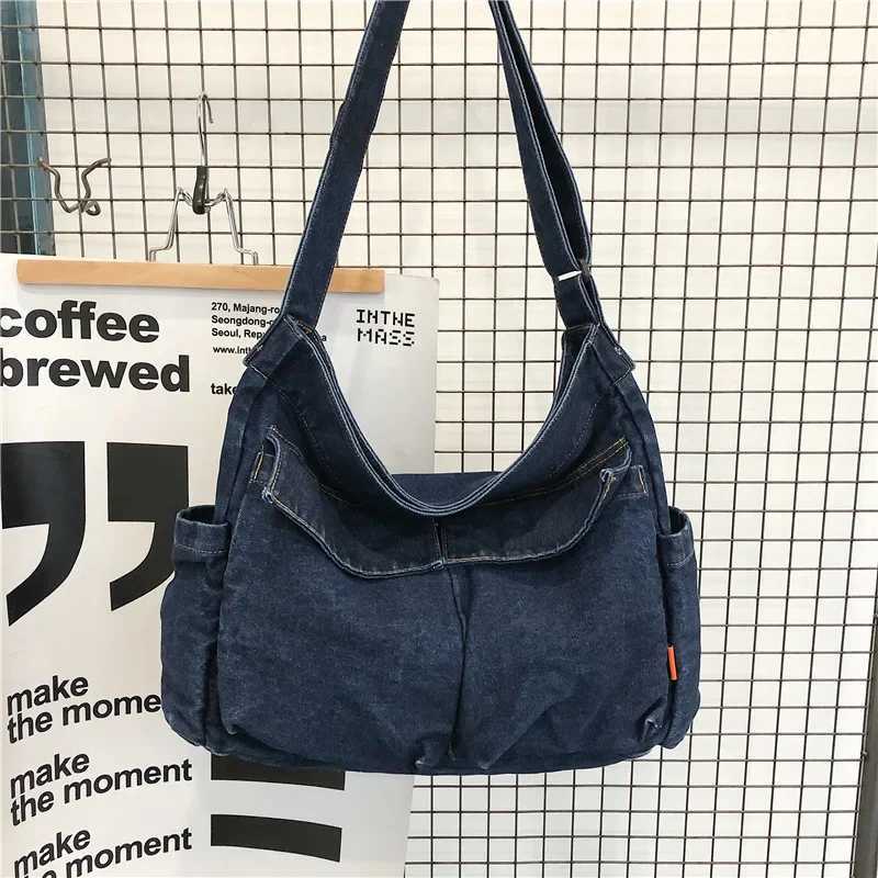 Canvas Bag Crossbody Bags for Women Casual Student Classroom Bags for Girl Designer Bags Wallets and Handbags M241014