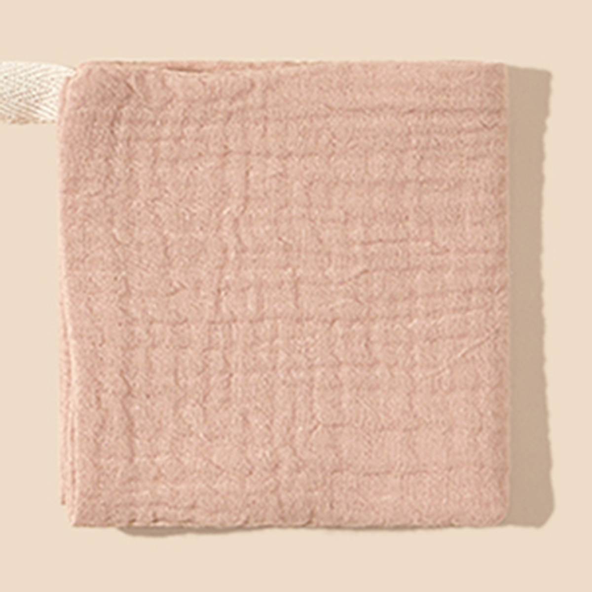 Cotton Babies Face Towel Square Handkerchief High-Absorbent Baby Salvial Towel Feeding Bib Burp Cloth 25x25cm