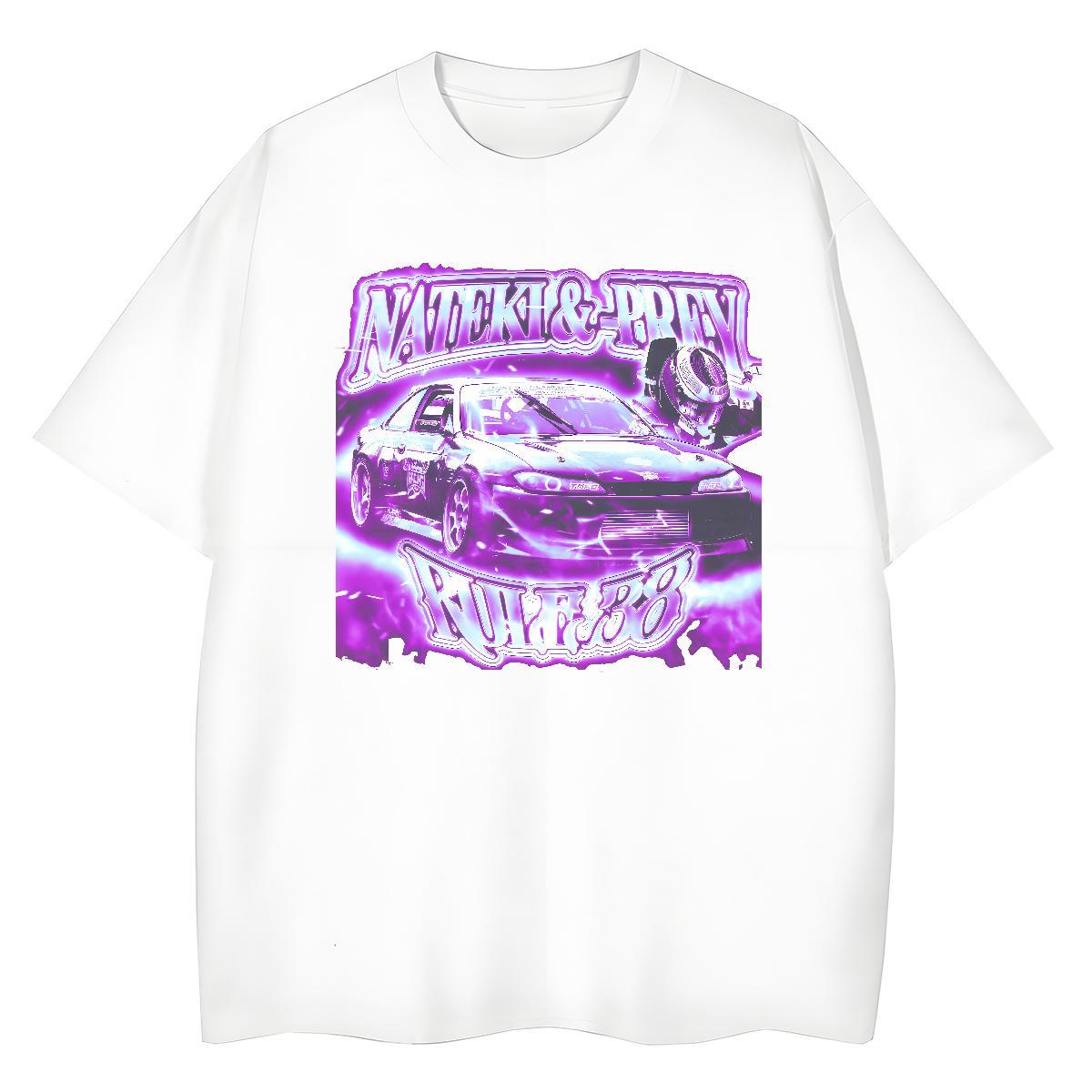 Fashion New Womens T Shirts 230g 100% Cotton Breathable Crew Neck High Street Hip Hop beach Women Tshirts Female Anime Tee Shirt