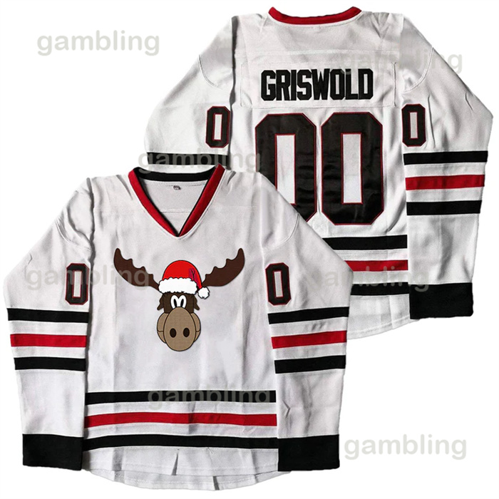 Customizable Christmas Vacation Hockey Jerseys for Men/ Women / Youth - Personalized with Any Name Number