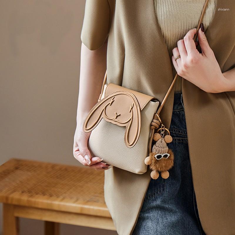 Clutch Bags Cowhide Genuine Leather Women's Bag High-end Mobile Phone Crossbody Small 2024 Mini Shoulder f2c9 4