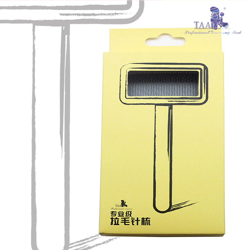 TAA Pet Comb Professional Dog Flat Pin Comb Eco-friendly Plastic Comb for Dog Multi-coloured Pet Universal Hair Tool Cat Brush