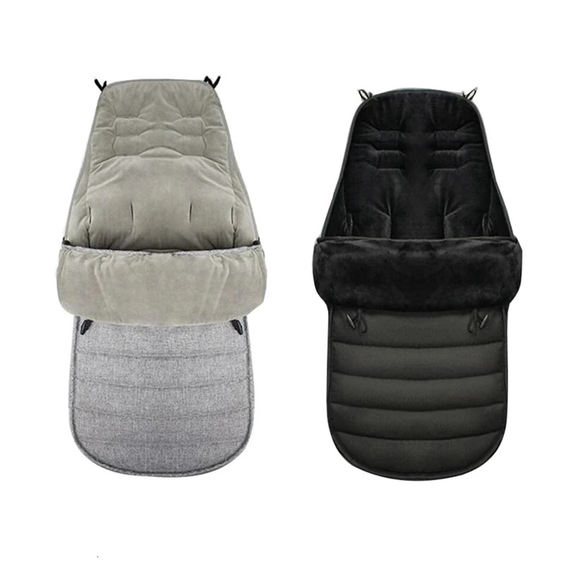 Winter Thick Sleeping Bags Warm Baby Sleepsack Envelope For born Infant Windproof Stroller Cushion Footmuff Pram 241011