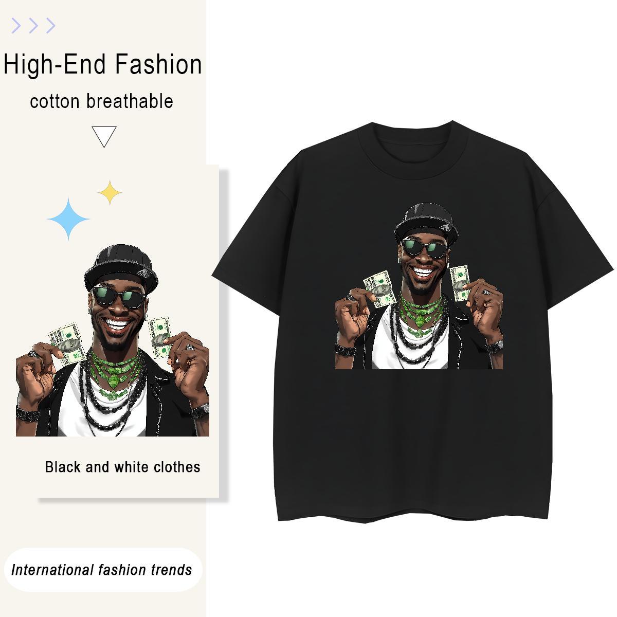 Fashion Casual T Shirts Women 230g Cotton O Neck Short Sleeves Casual Sport cash Women Tees Lady Plus Size Custom Tee Shirt