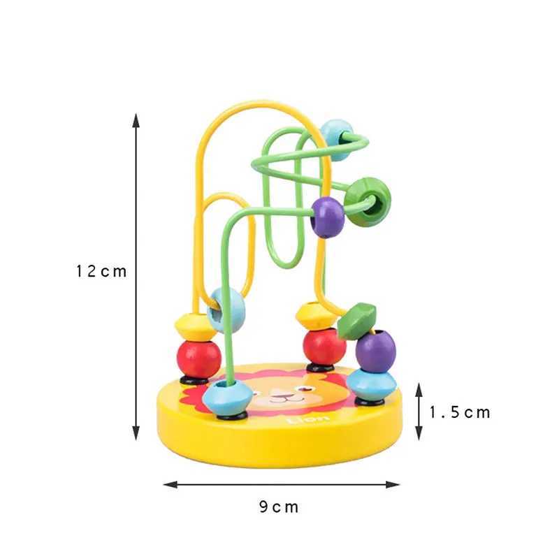 Intelligence toys Montessori wooden toys for 3 years boys and girls baby development games childrens education and learning toys for 12 years H241011