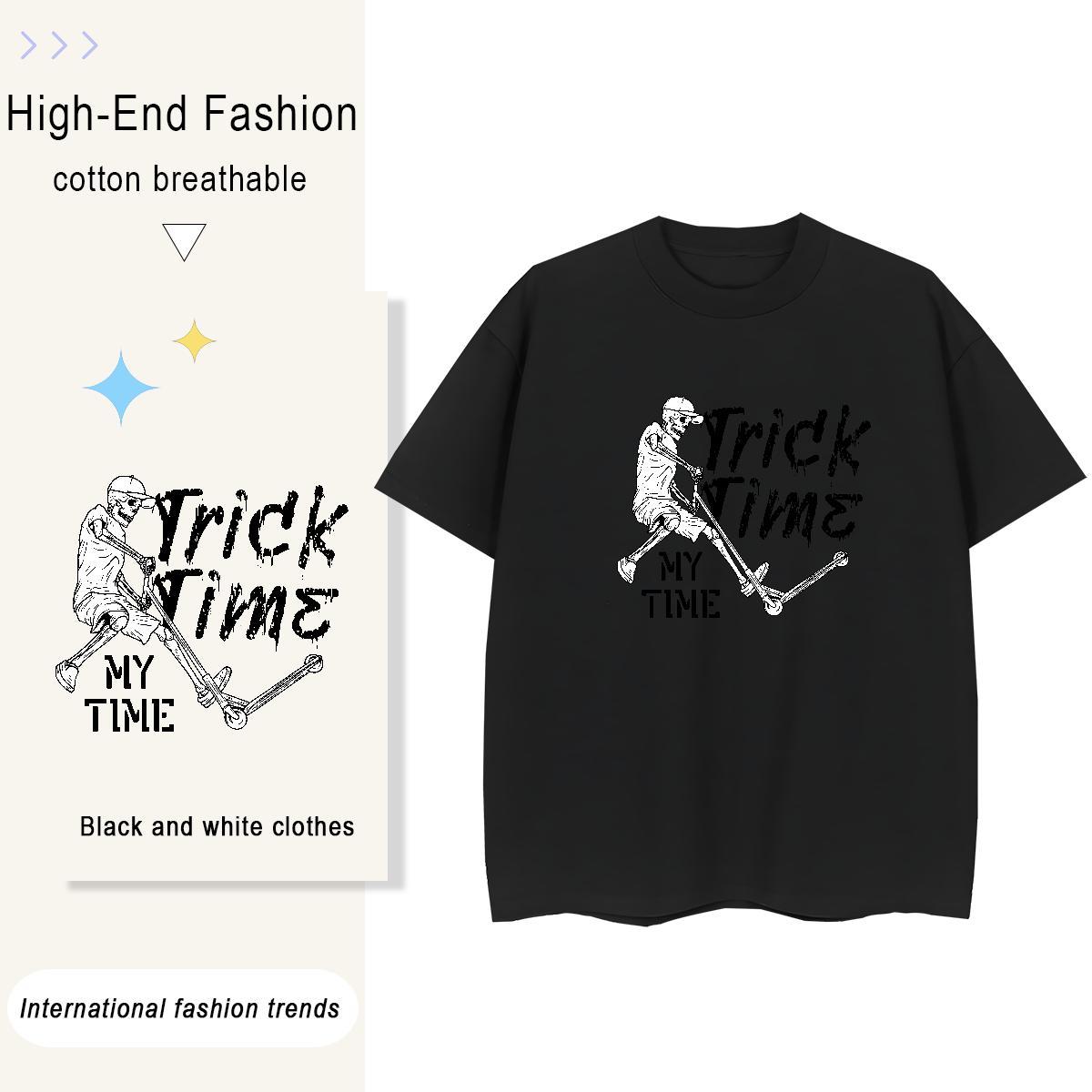 Fashion Casual T-Shirts for Women 230g Cotton Short sleeve Soft Casual Beach logo Women Tshirts Brand Graphic Top Tees