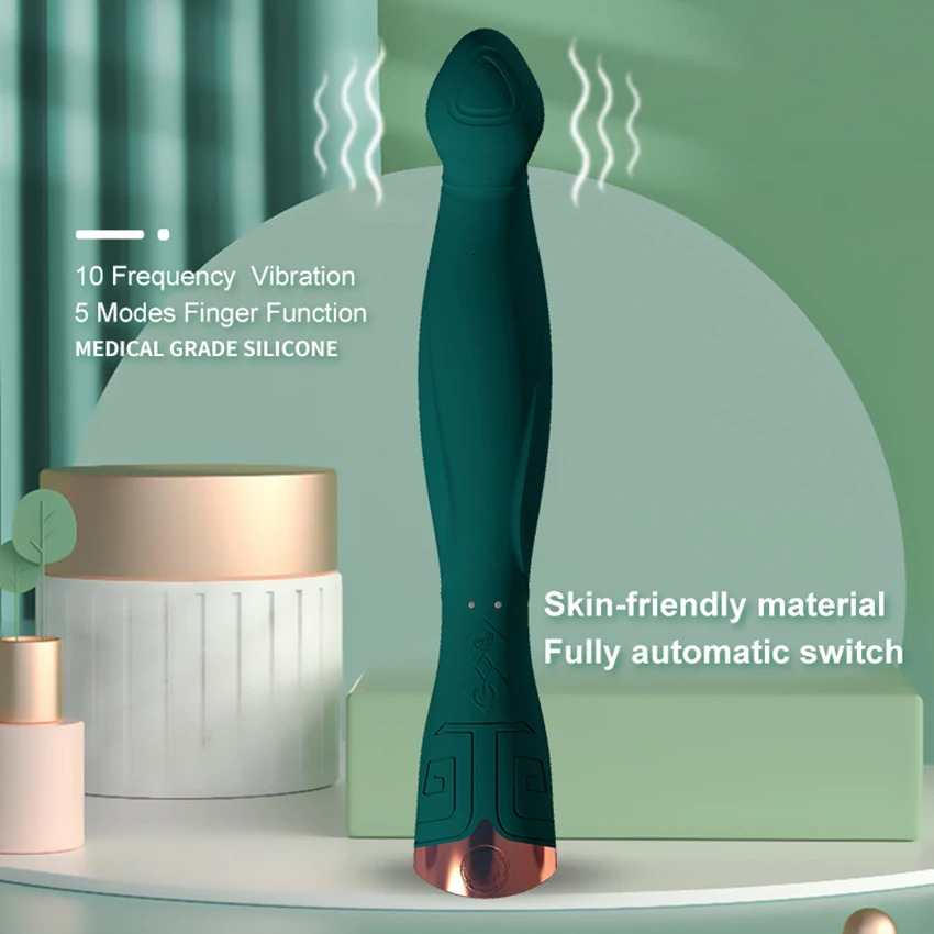 G Spot Vibrator Finger Dildo Vibrators Clitoris Stimulator Vagina Vibrat For Beginners Masturbator Massager Sex Toy For Women 18 241014