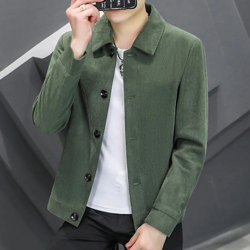 2024 High-quality Spring and Autumn Men Handsome Casual Jacket Korean Version of The Trend Fashion Mens Jacket 241011