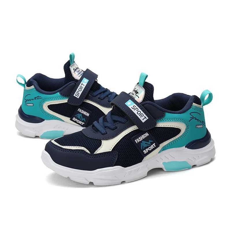 Childrens shoes boy sneakers in the spring and autumn with breathable non-slip surface pupil cuhk boy fashion shoes W250225