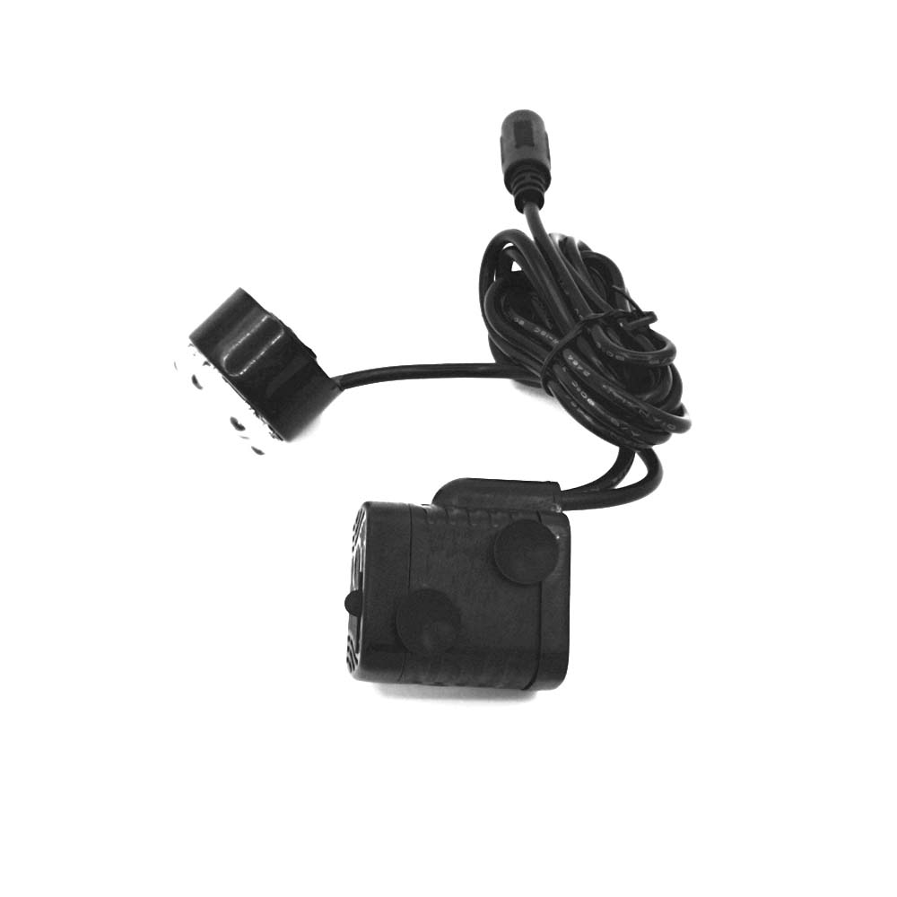 DC5.5-12V 3W Colourful light DC pump 6 perforated waterproof LED lights with suction cup pump Fish Pond Fish Tank Aquarium