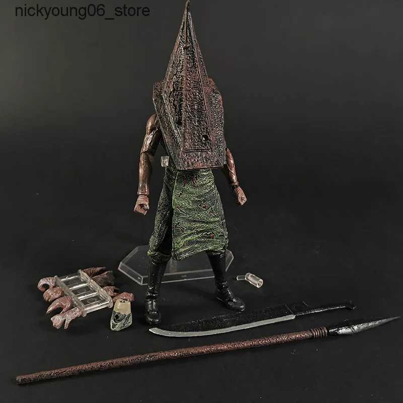 Action Toy Figures Figma SP055 Silent Hill Red Pyramd Thing / SP061 Bubble Head Nurse Figurine Collection Action Figure Model Toy Gift L240910