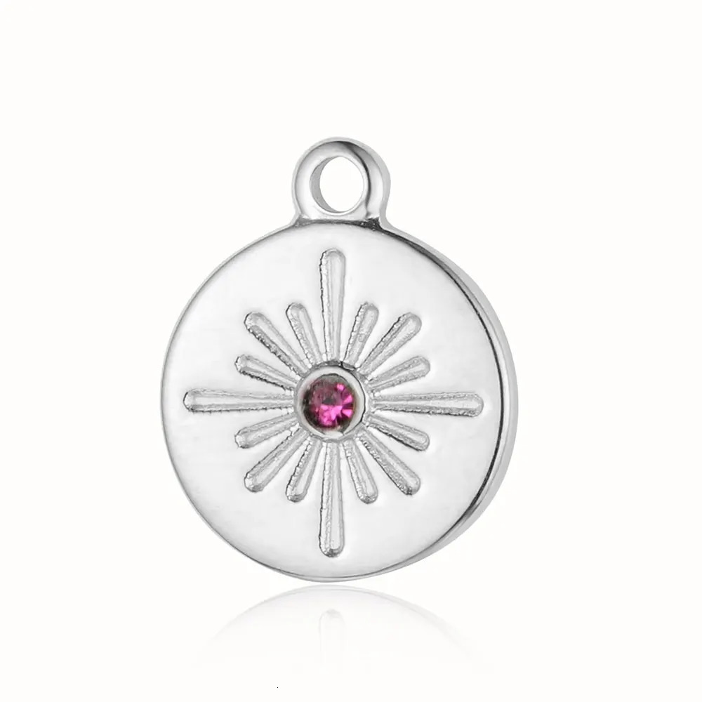 3pcsLot Stainless Steel Sun Star Charm Pendant for DIY Jewelry Making Necklace Earring Wholesale 241010