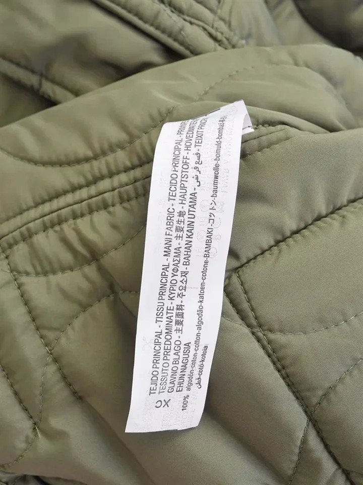 Kar Otza Winter Womens Stand up Collar Cotton Jacket Casual Drawstring Quilted Pocket n Short Coat 241011