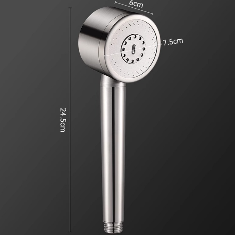 304 stainless steel pressurized shower head bathroom shower rain shower bar pressurized shower head bath faucet
