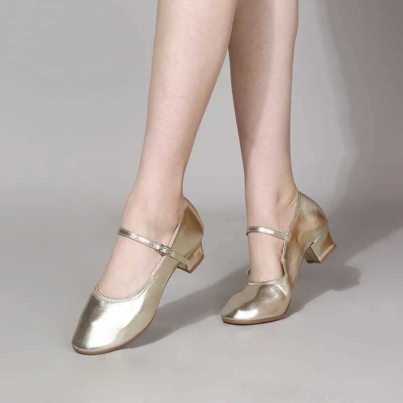 Sweet Girls Mary Jane Pumps Shoes for Women 2024 New Round Toe Ankle Warp Gold Sliver High Heels Woman Dress Shoes Plus Size 42LX241014