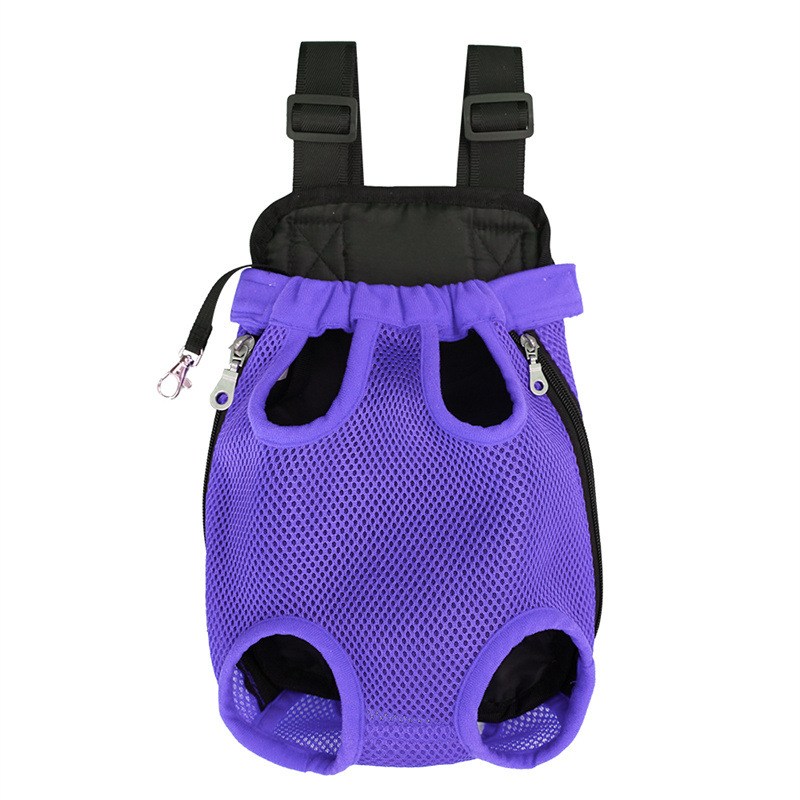 Breathable Mesh Portable Dog Cat Backpack Carrier Ideal for Small & Medium Pets