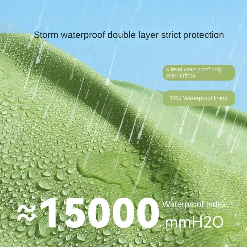 Full-Coverage Dog Raincoat, Full Wrap Design for Full Protection, Super Lightweight, Comfortable Dog Rain Jacket for Teddy Bears, Features Detachable 