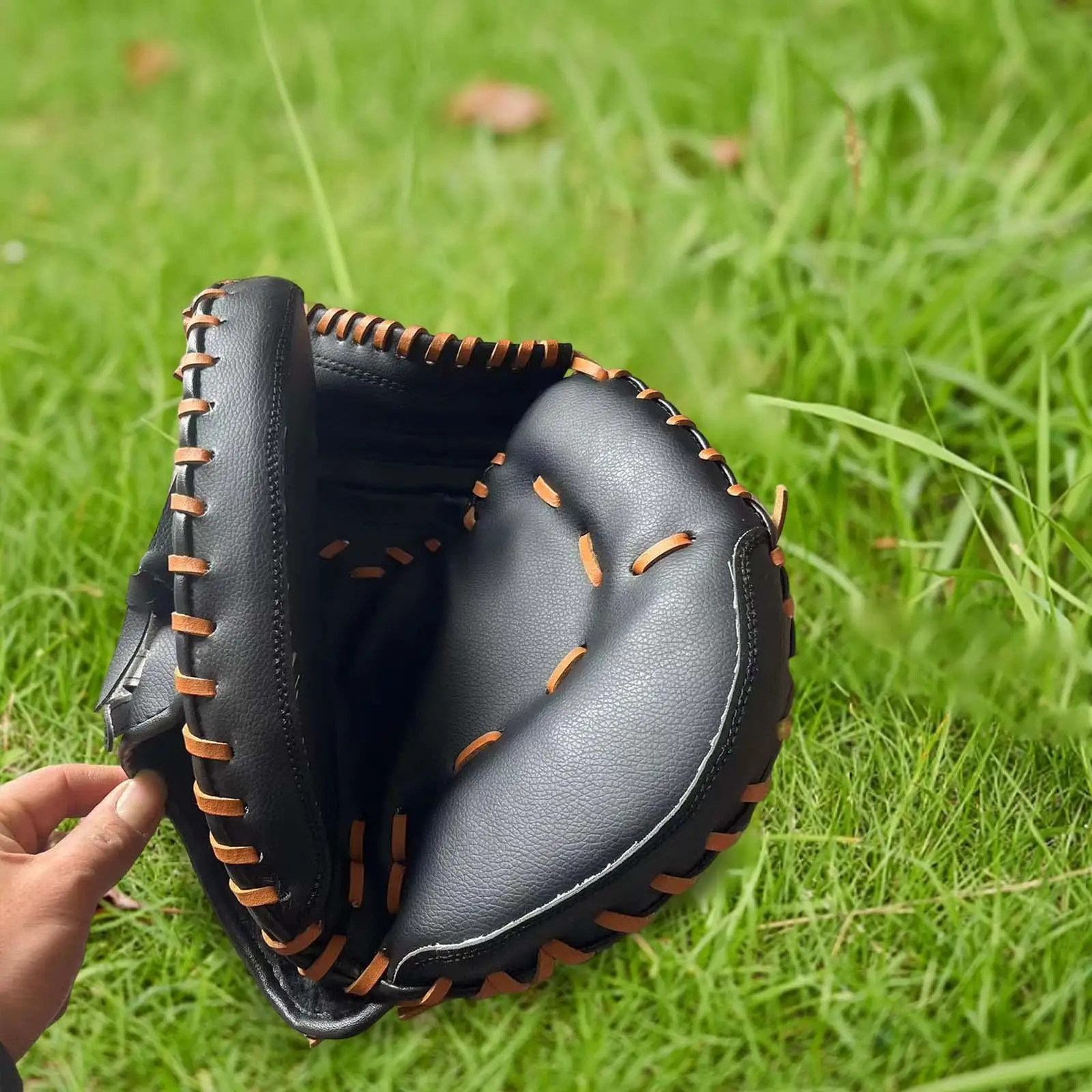 Baseball Glove Baseball Softball Mitt Teeball Glove Comfortable Catcher Mitt Baseball Softball Fielding Glove for Youth Adults 241010