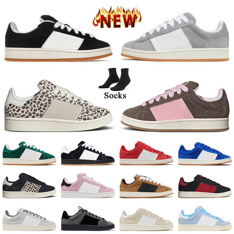 Top Quality 00s Platform Designer Casual Shoes Bad Bunny Forum 84 Low 00 Korn Black Gum Cream Leopard Grey Pink Red Green Leather Sneakers Womens Mens dhgate Trainers